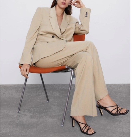 ZARA Tan Slacks - Picture 6 of 10